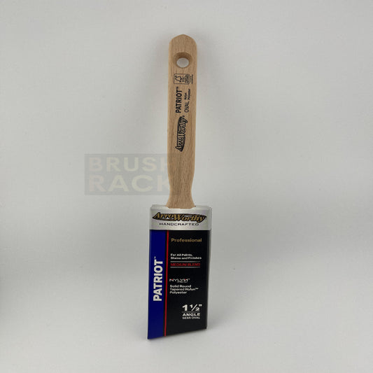 ArroWorthy Patriot ANGLED Semi-Oval Brush- Sash Handle