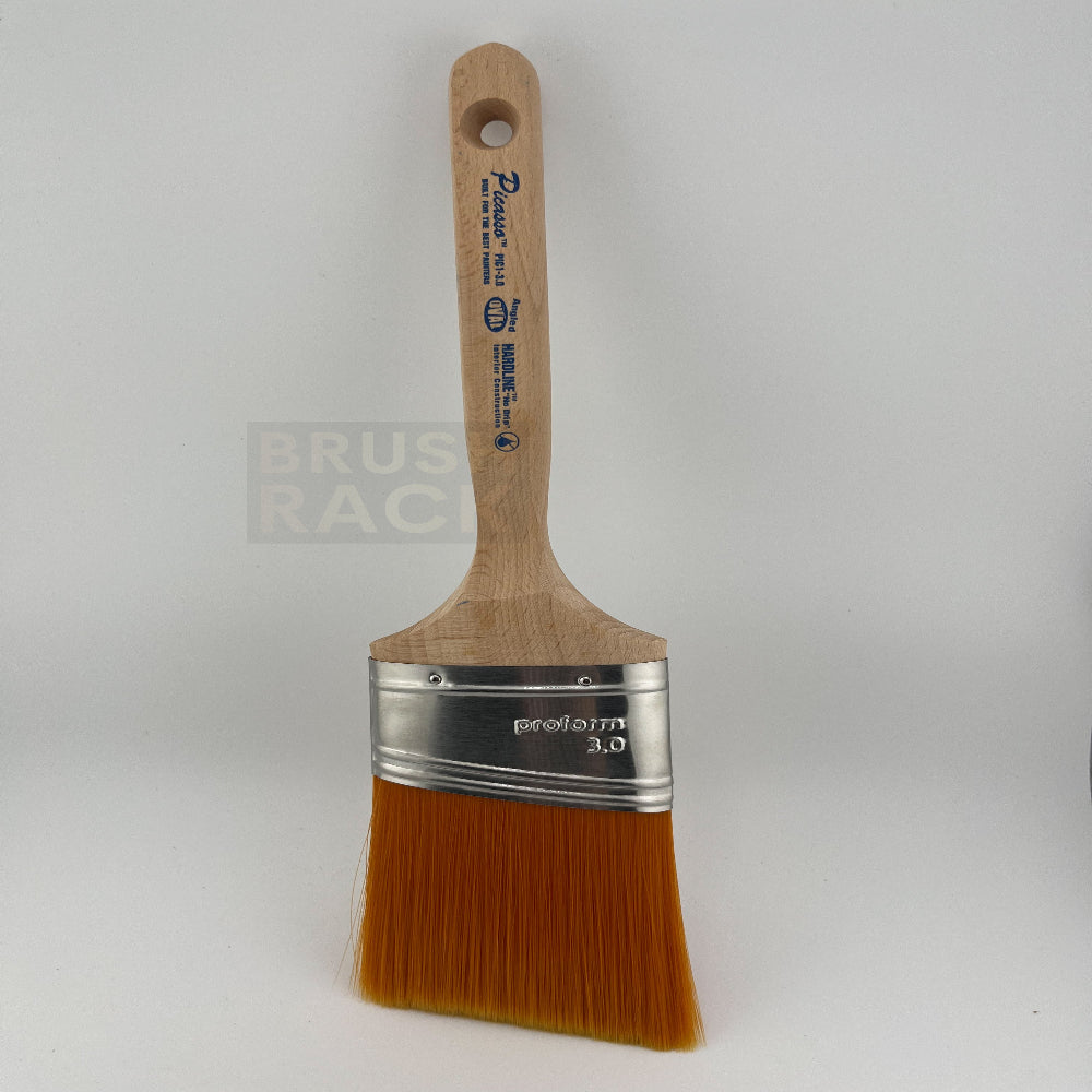 Proform Picasso Angle Oval Paint Brush – Sash Handle | Brush Rack