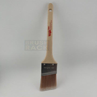 Corona Sabre ANGLED Paint Brush- Rattail Handle