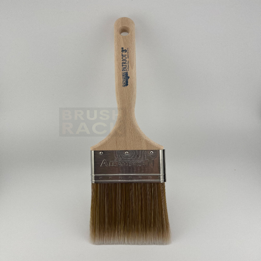 Corona Patriot STRAIGHT Paint Brush- Sash Handle