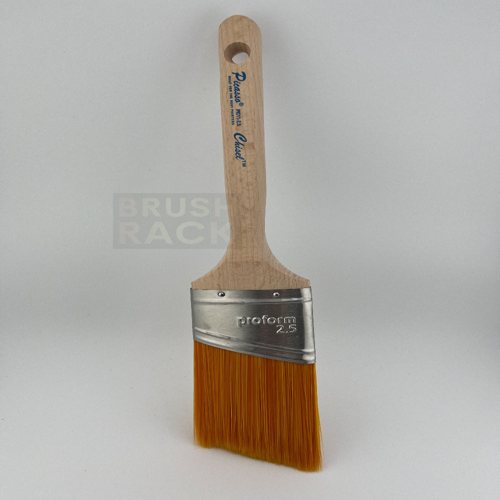 Proform Picasso Chisel ANGLE Oval Paint Brush- Sash Handle