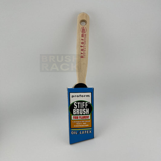 Proform Contractor Stiff ANGLE Brush- Standard Handle