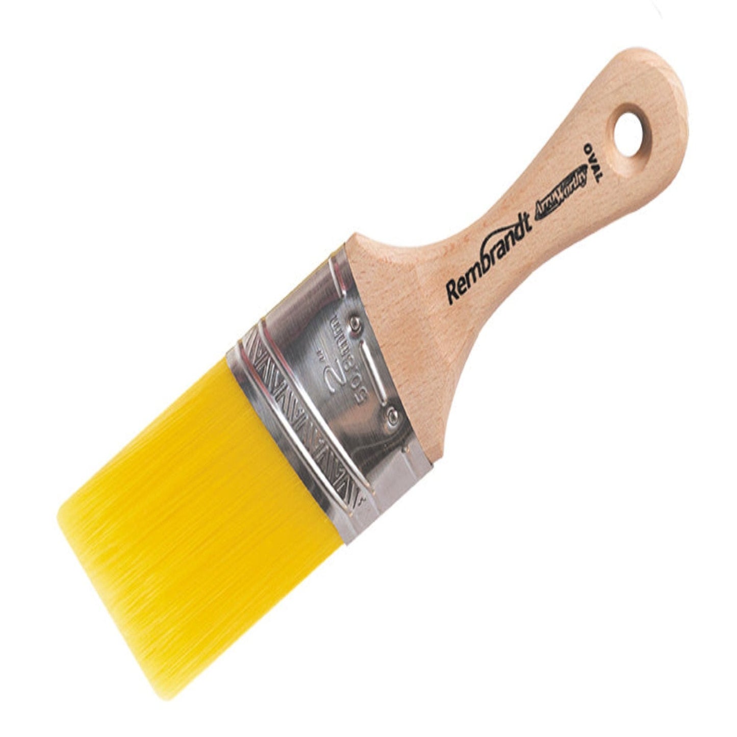 ArroWorthy Rembrandt ANGLED Semi-Oval Tiny Trimmer Paint Brush