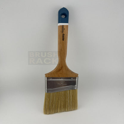 ArroWorthy Tradesman White China Blend ANGLED Brush- Sash Handle