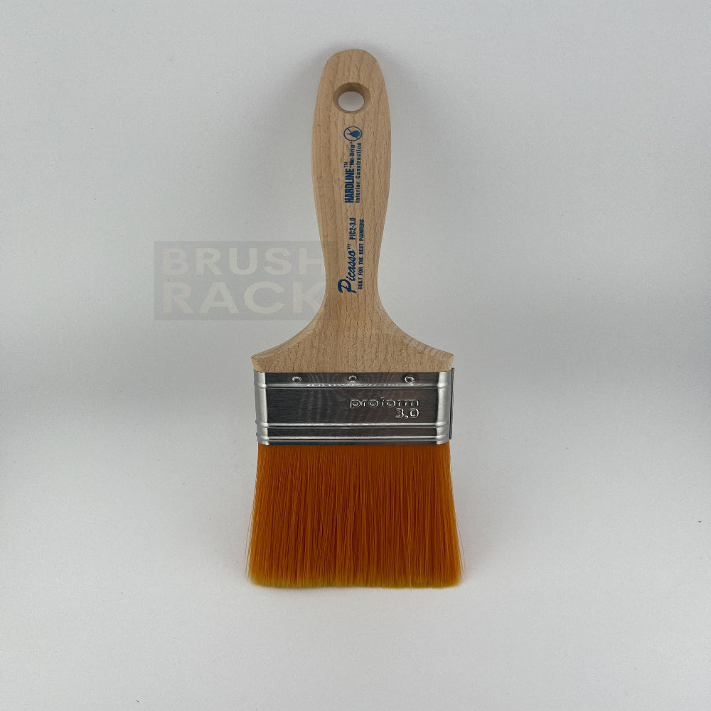 Proform Picasso STRAIGHT Paint Brush – Beavertail Handle