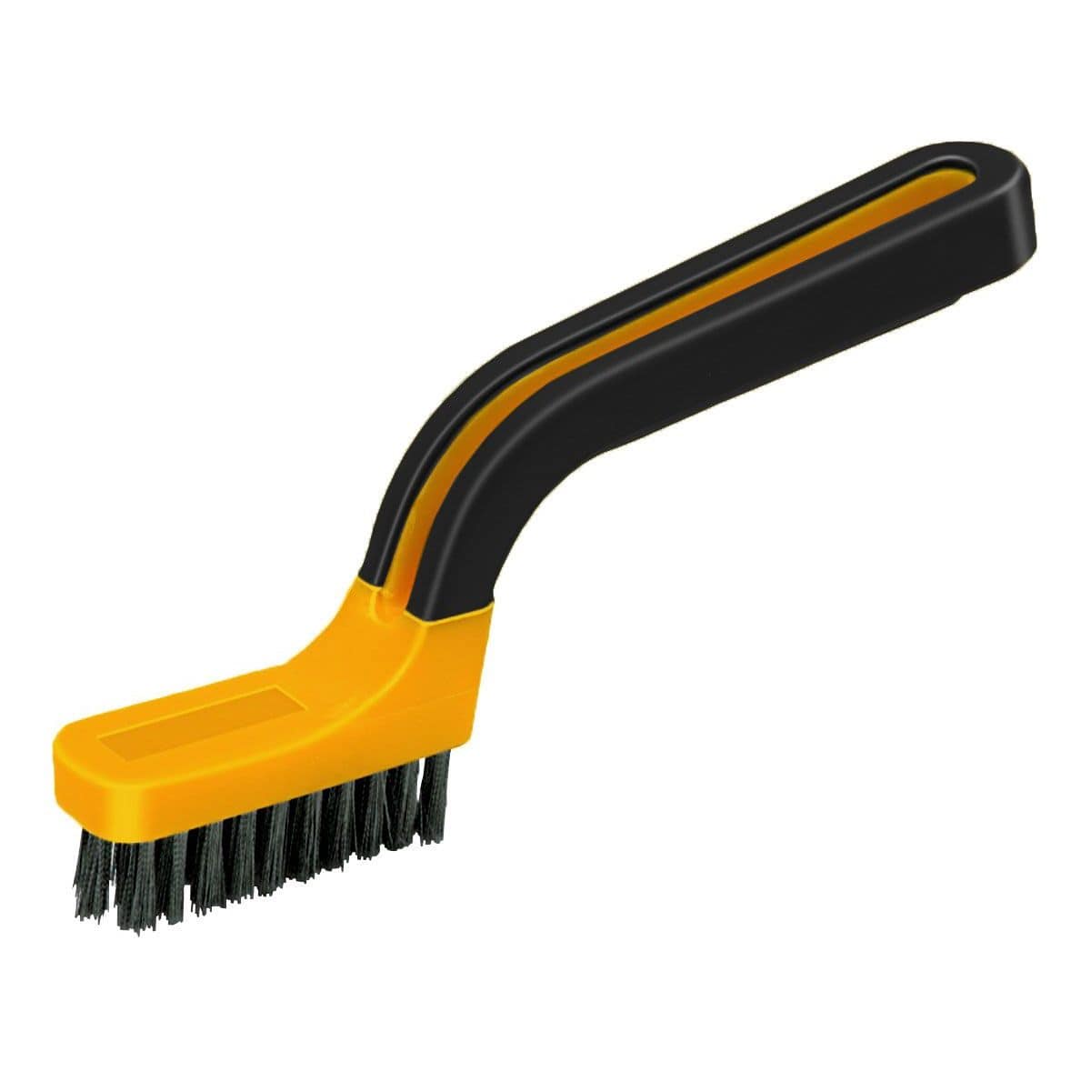 Allway Soft-Grip Nylon Grout Brush with ergonomic handle and durable nylon bristles for efficient grout cleaning.