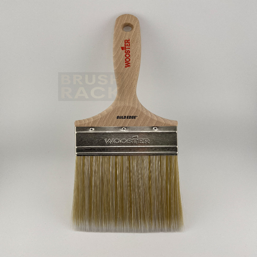 Wooster Gold Edge Extra-Thick STRAIGHT Brush- Beavertail Handle