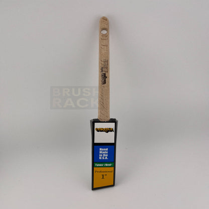 Corona Delta ANGLED Paint Brush- Rattail Handle