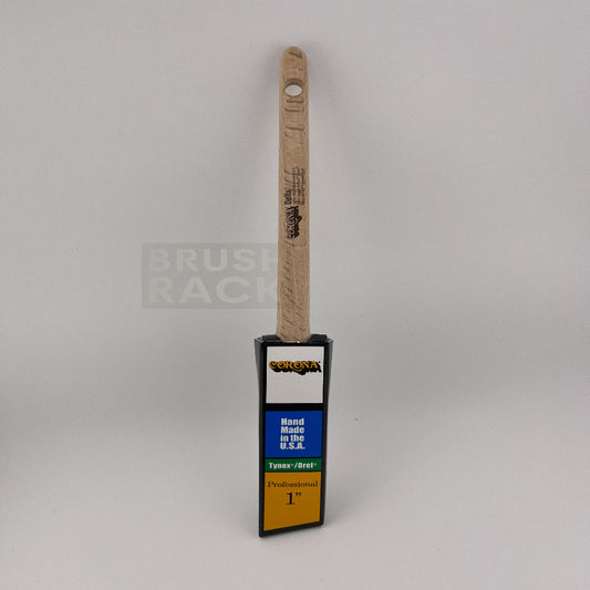 Corona Delta ANGLED Paint Brush- Rattail Handle