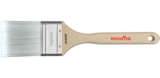 Wooster Silver Tip STRAIGHT Brush- Sash Handle